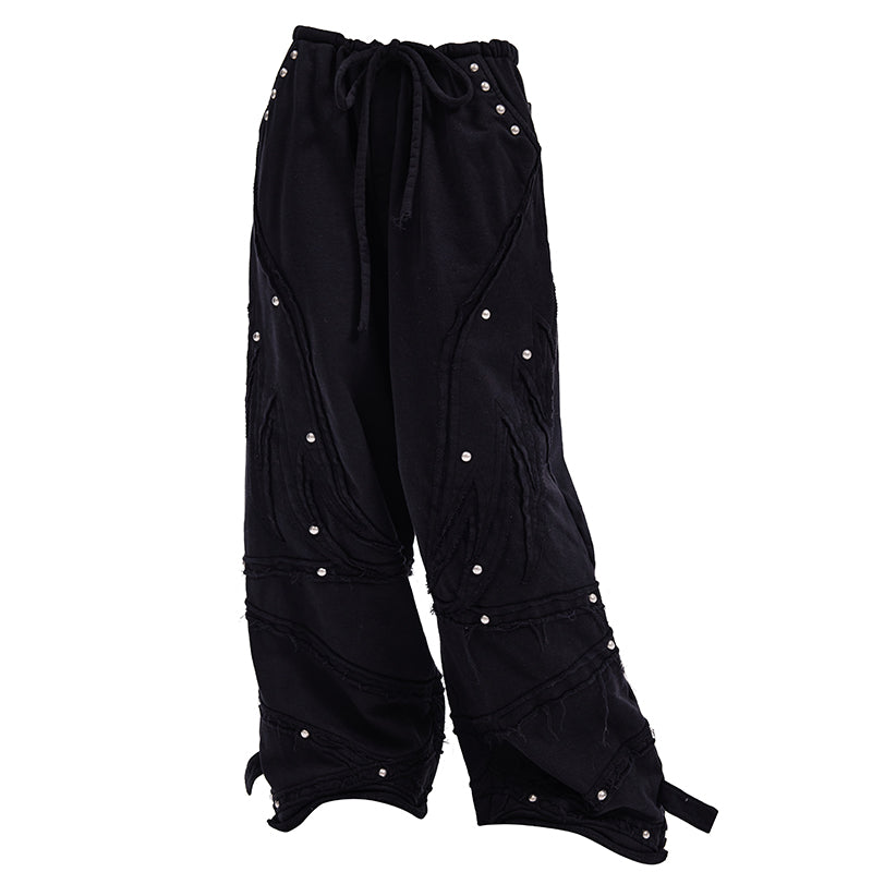 WINGS PATCHWORK SWEATPANTS