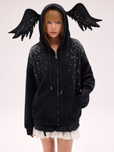 Load image into Gallery viewer, SHADOW ANGEL HOODIE
