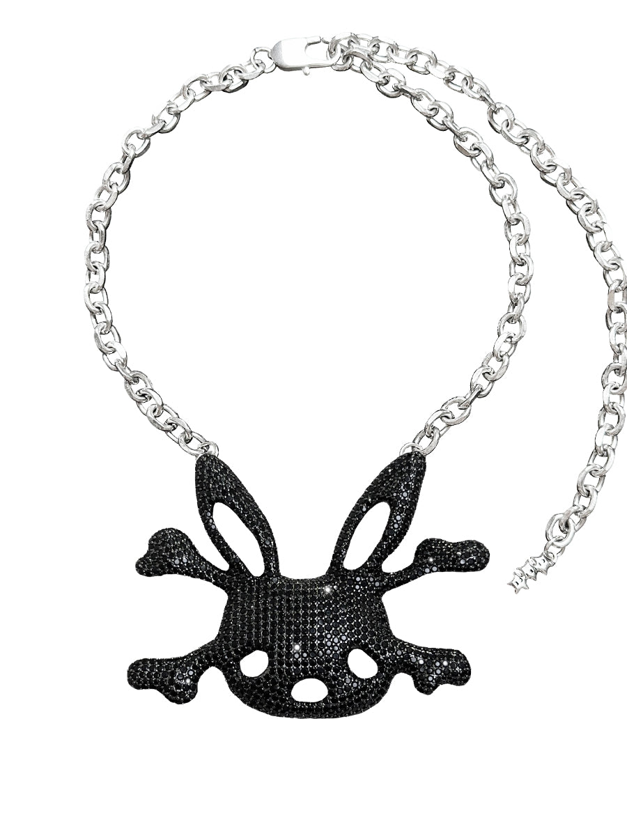 SPARKLE RABBIT NECKLACE