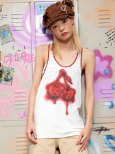 Load image into Gallery viewer, CHERRY BEAR TANK TOP
