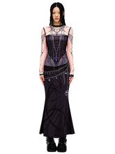 Load image into Gallery viewer, SUCCUBA LONG SLEEVE DRESS
