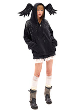 Load image into Gallery viewer, SHADOW ANGEL HOODIE
