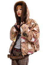 Load image into Gallery viewer, KITTY HOODED JACKET
