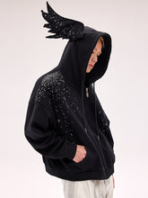 Load image into Gallery viewer, SHADOW ANGEL HOODIE
