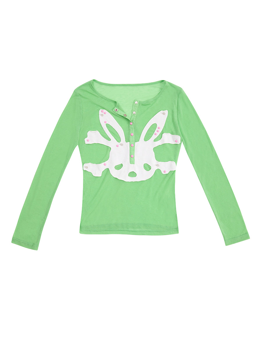 CF BUNNY LONGSLEEVES TOP