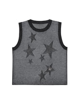 Load image into Gallery viewer, KNITTED STAR TOP
