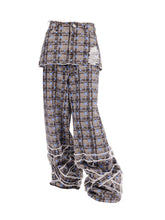 Load image into Gallery viewer, PLAID TROUSERS
