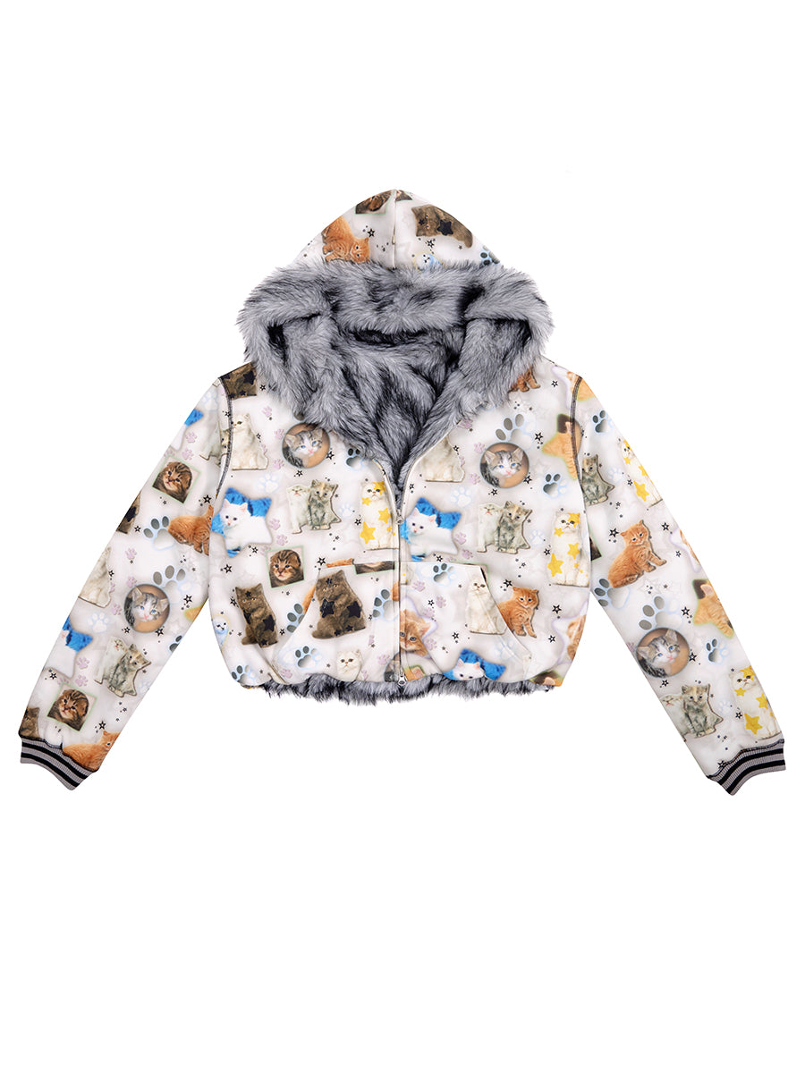 KITTY HOODED JACKET