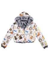 Load image into Gallery viewer, KITTY HOODED JACKET
